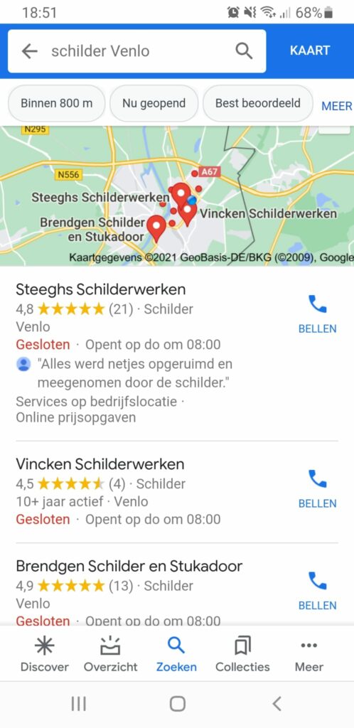 Google mijn bedrijf beheren